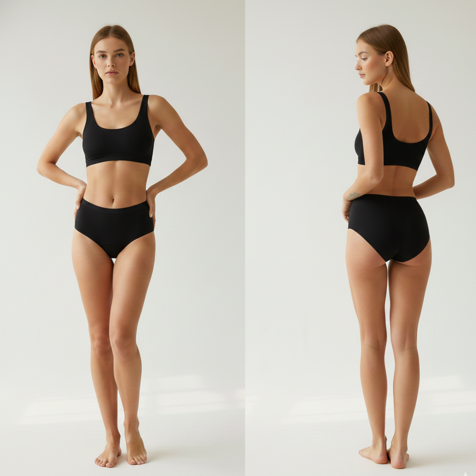 Reusable Incontinence Underwear Women | undertone™ Everyday (Black)